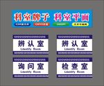 科室牌亚克力制作
