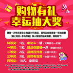 抽奖海报