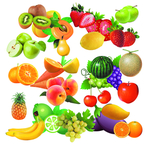 蔬菜水果组合图