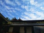 蓝天白云 云朵 天空 冬天