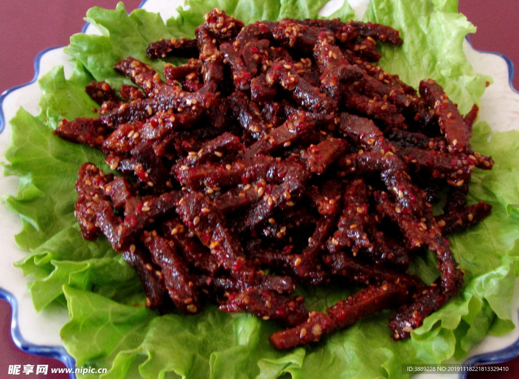 麻辣牛肉干