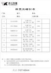 课程表