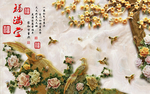 玉石背景墙