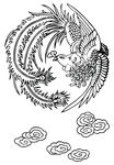 凤凰花纹