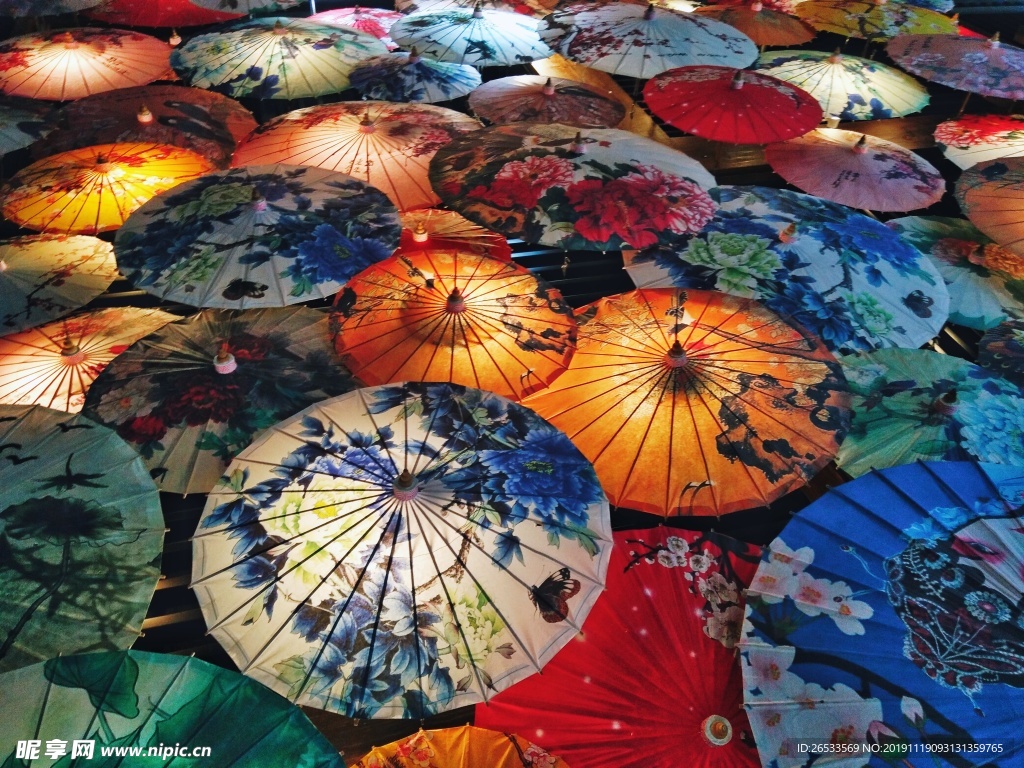 中国风 伞 油纸伞 纸 装饰