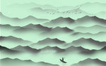 水墨画