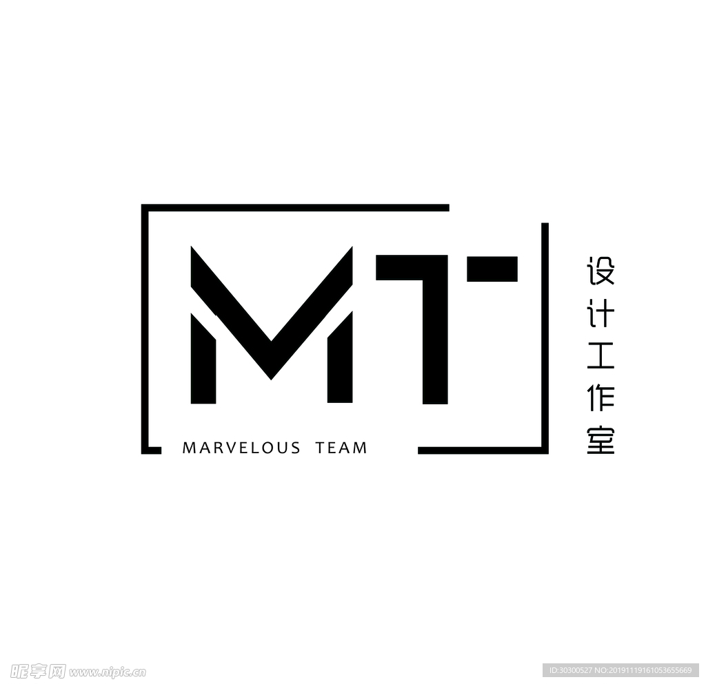 MT设计工作室LOGO图标