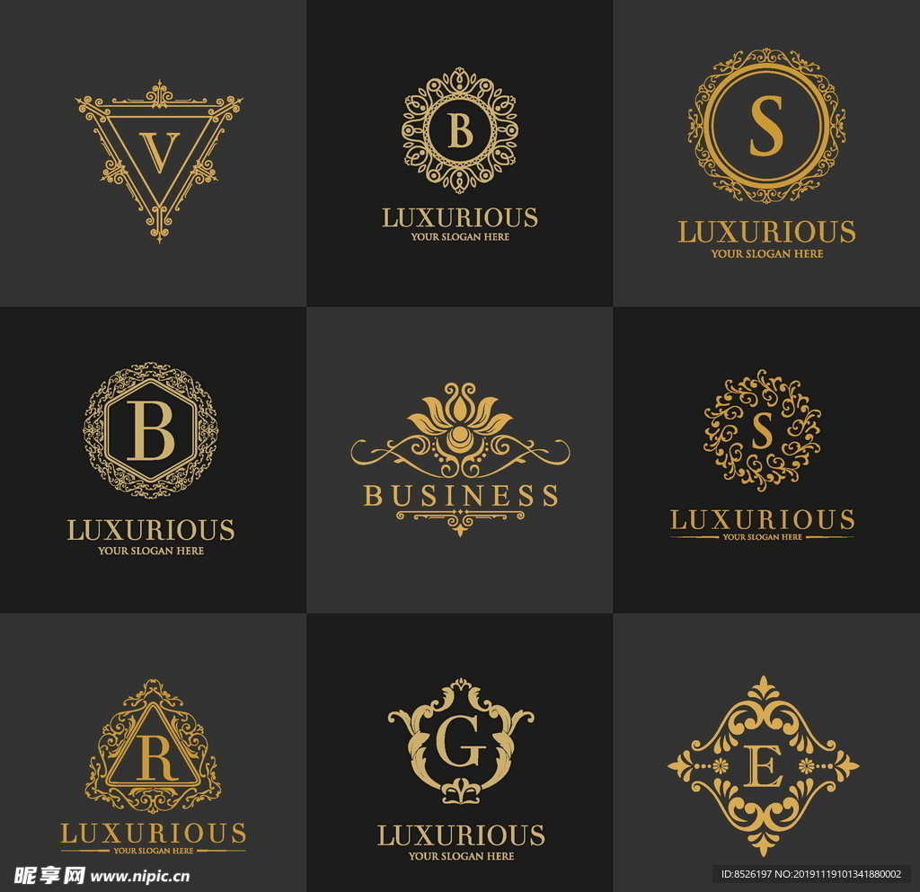 欧式花纹