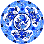 青花瓷花纹图案