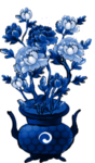 青花瓷花纹图案