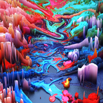 粒子背景