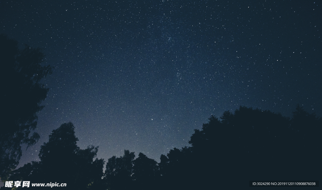 夜晚的星空