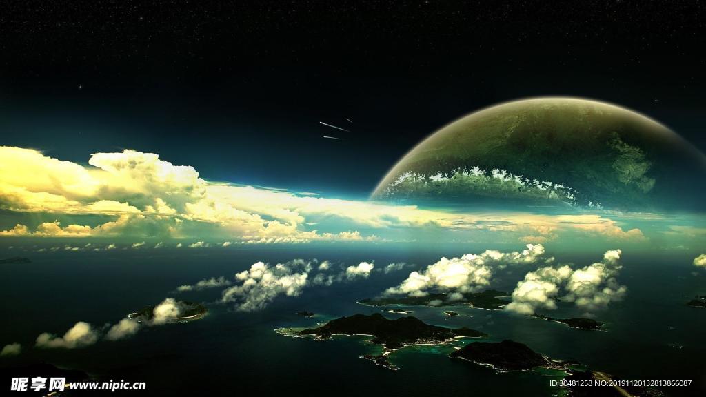 天空