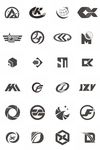 标志 LOGO  字母 图形