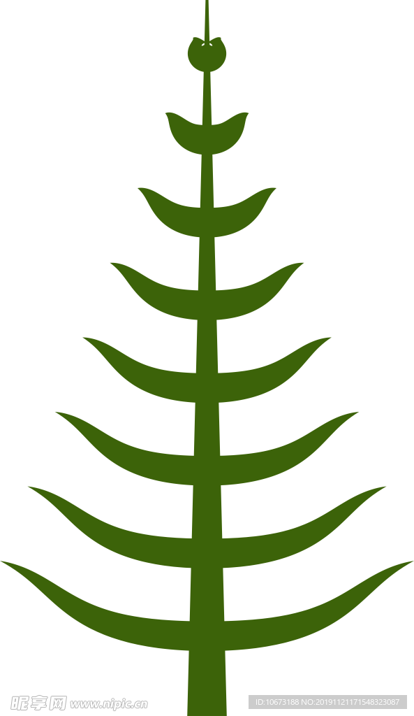 卡通树