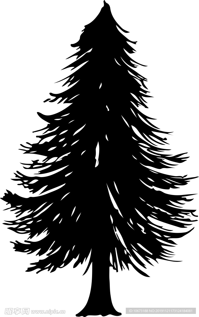 卡通树