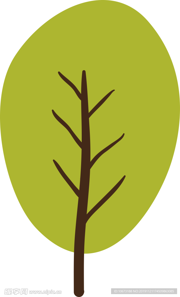 卡通树