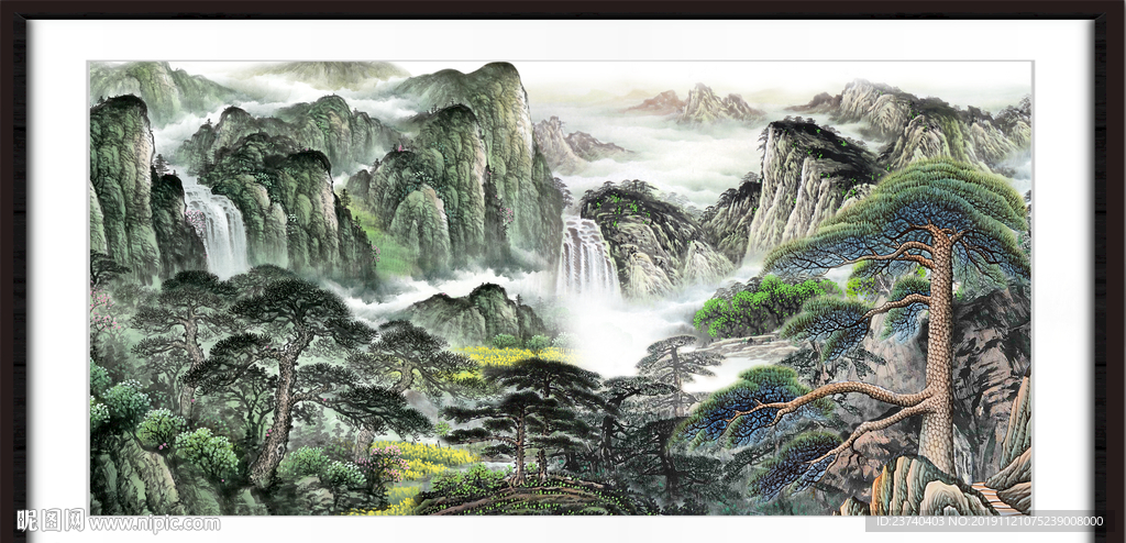 国画山水