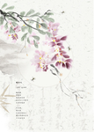 花卉  写意  水墨