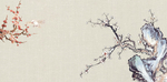 工笔花鸟中式素材