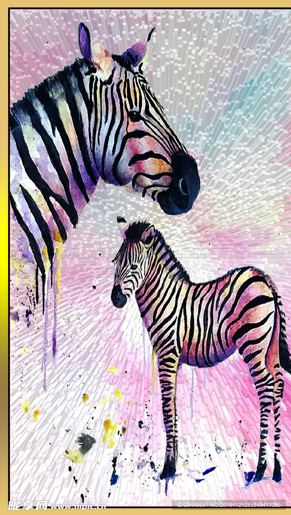 北欧 轻奢装饰画