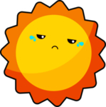 卡通太阳图片