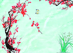 简约背景墙 玉石 花  浮雕