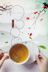 中国风茶文化背景