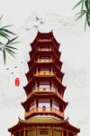 绳金塔海报
