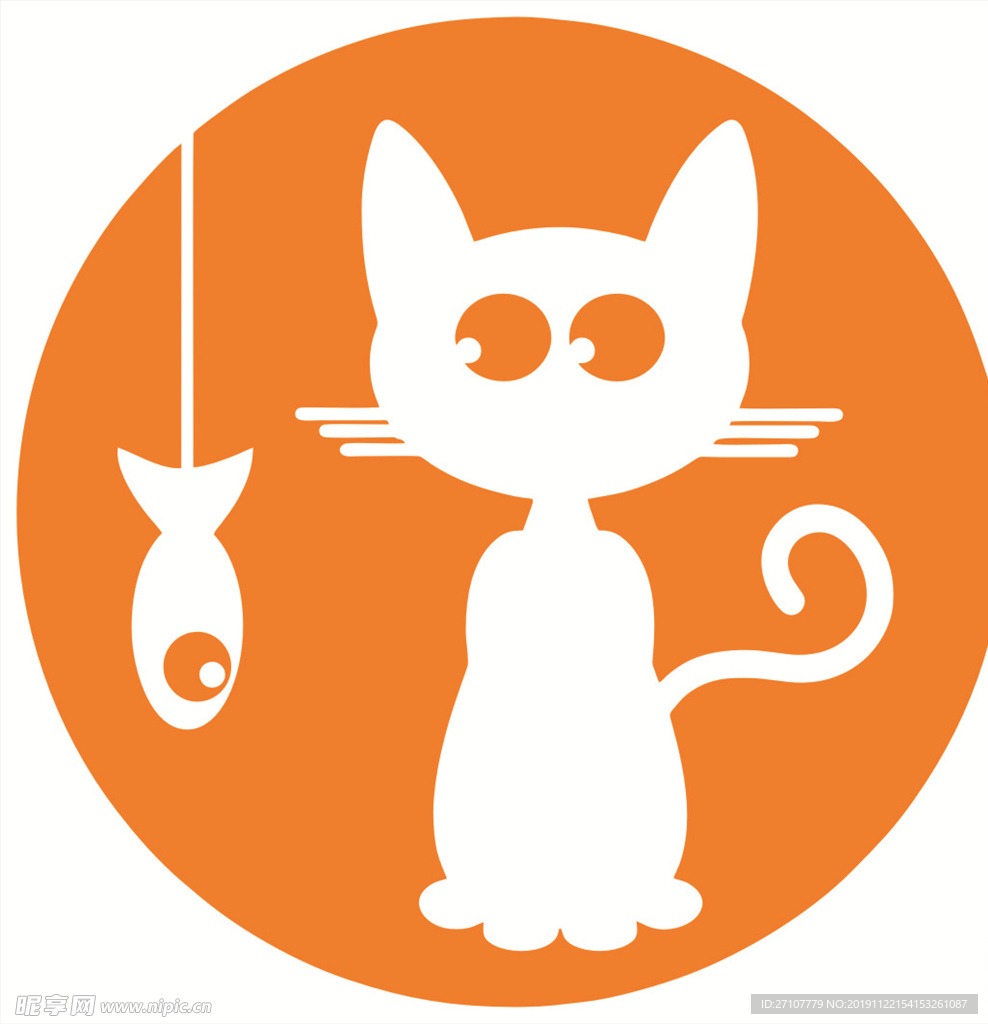 猫吃鱼