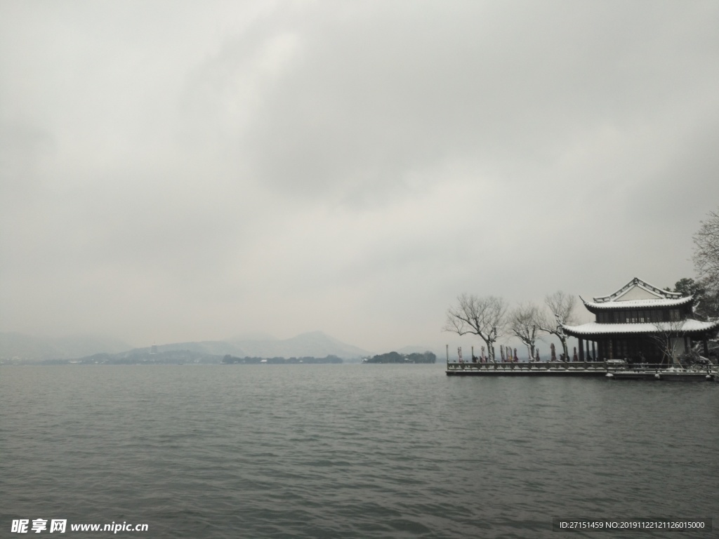 西湖十景 西湖美景 西湖雪景