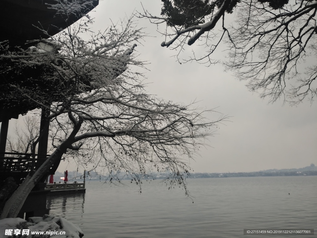 西湖十景 西湖美景 西湖雪景