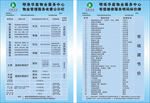 明珠华庭物业收费栏