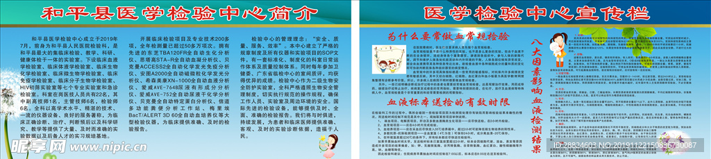 医学中心简介宣传栏