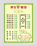 早餐价格表