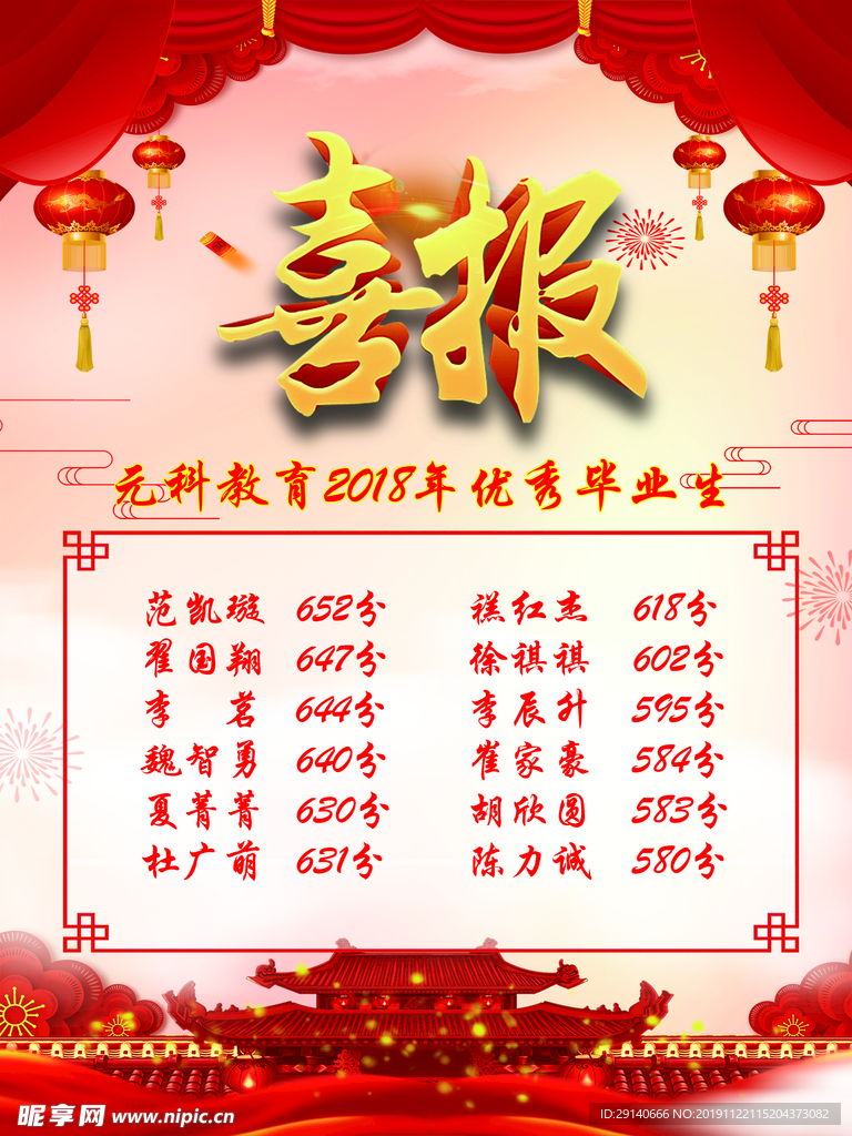 喜报