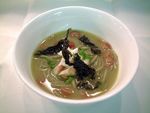 主食紫菜蘑菇杂面面汤