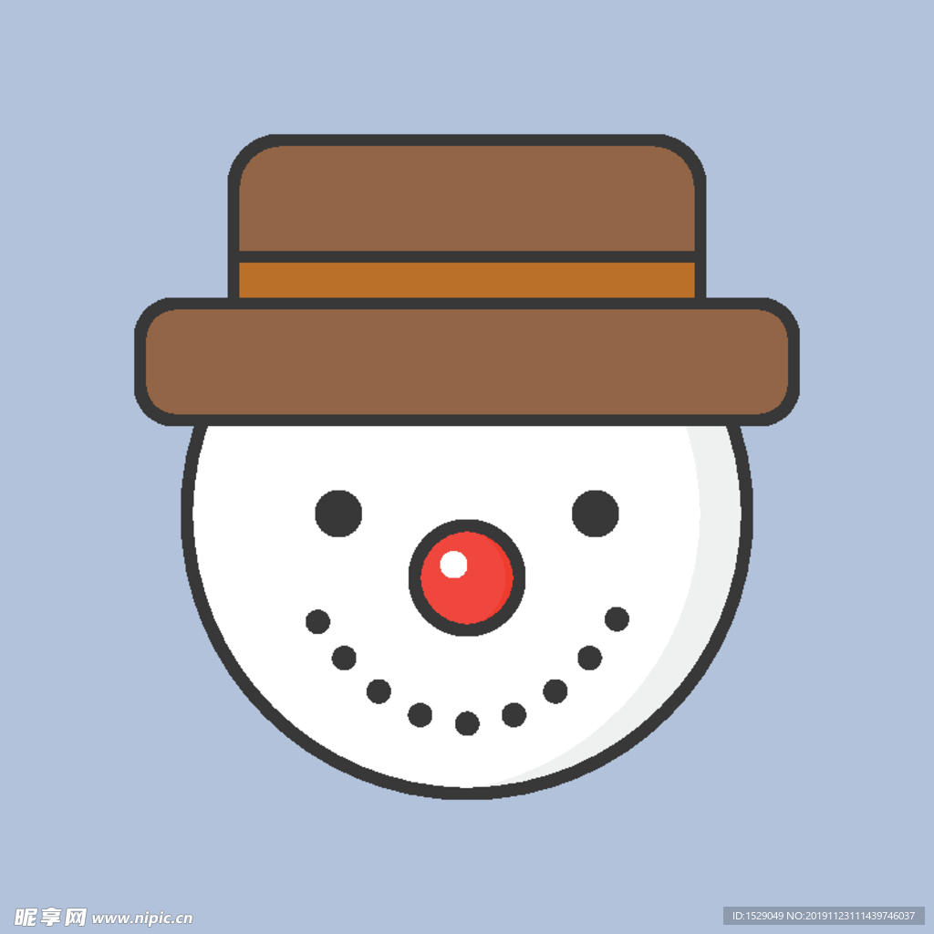 卡通雪人