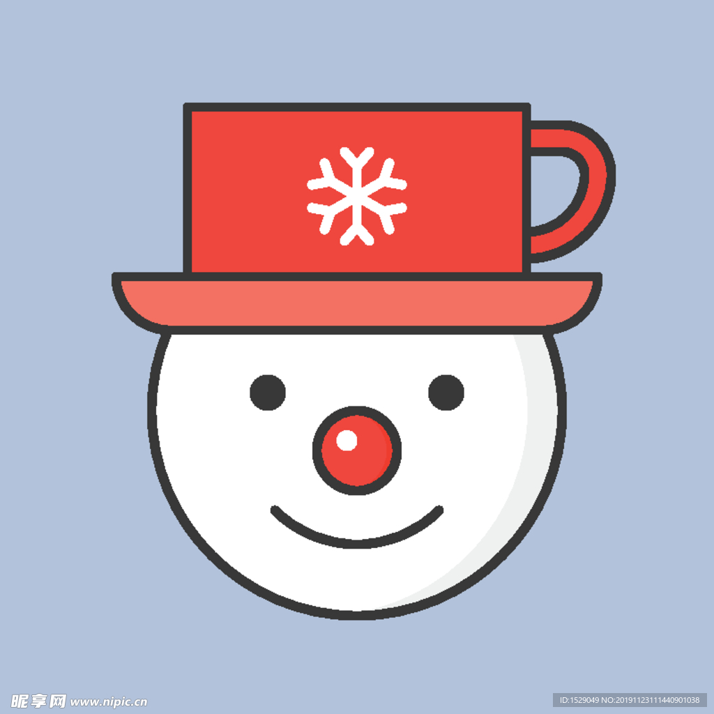 卡通雪人