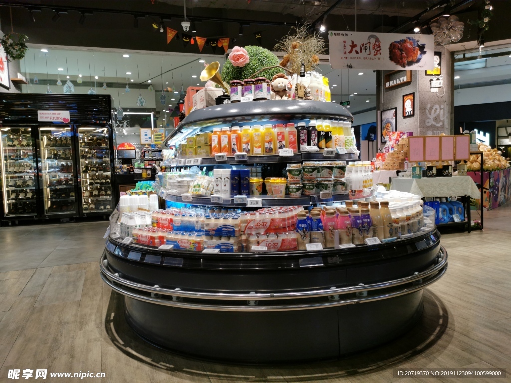 超市货架