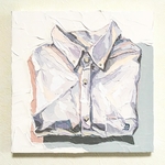 日常物品油画衣服