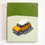 日常物品油画汽车