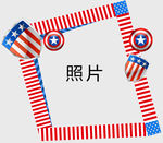 超级英雄照片框