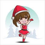 卡通女孩