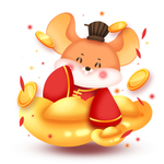 瑞鼠迎春