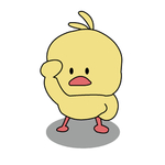 卡通鸭子