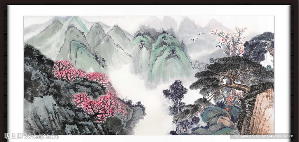国画山水