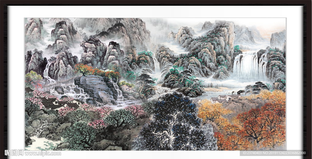 国画山水