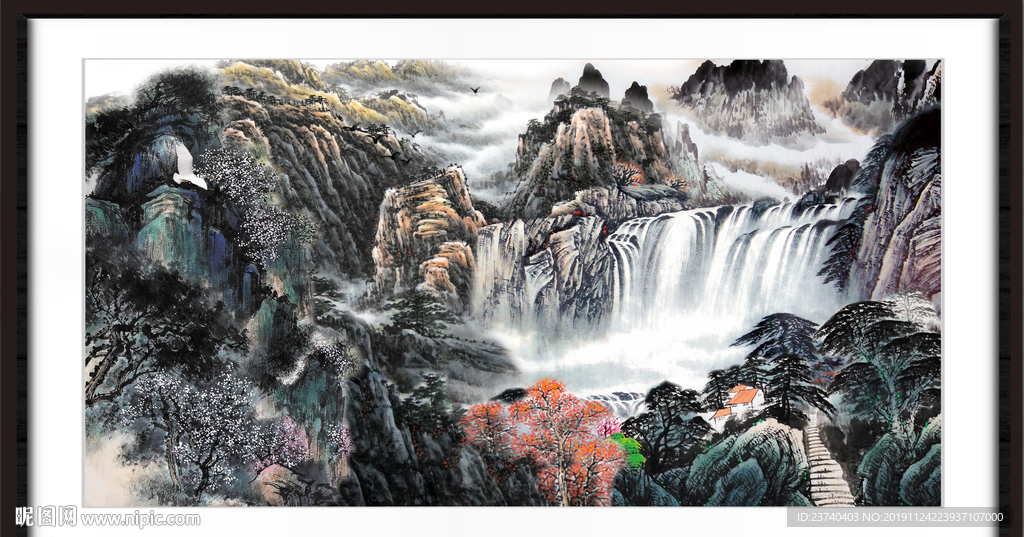 国画山水