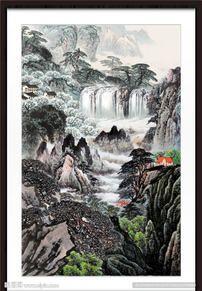 国画山水